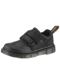 Dr. Martens Kinder Klettschuh "Raffe Kinder WYOMING", Gr. 30, schwarz, Leder, unifarben, casual, Schuhe, Konfirmationsschuh, Halbschuh unterstützt