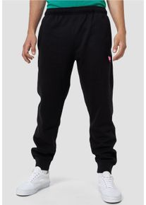 MIKON Herren Sweathose, schwarz, casual, Gr. XXL, unifarben, 65% Baumwolle, 35% Polyester, Hosen, im modischen Design