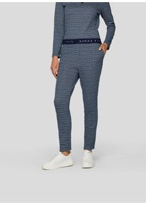 Rabe Damen Jerseyhose "Hose", blau, feminin, Gr. 46, gemustert, 64%Polyester 33%Viskose 3%Elastan, Hosen