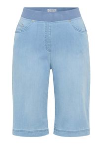 Damen Bequeme Jeans "Style PAMINA BERMUDA", blau, Gr. 48, RAPHAELA BY Brax, 50% Baumwolle, 40% Lyocell, 7% Elastomultiester, 3% Elasthan, Jeans