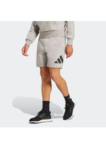 Herren Shorts "M BL SJ SHO", grau, sportlich, Gr. M, adidas Sportswear, Obermaterial: 74% Baumwolle, 26% Polyester, Hosen
