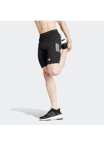 Herren Laufshorts "OTR B SHORT TIG", schwarz, sportlich, Gr. XXXL, adidas Performance, Obermaterial: 85% Polyester, 15% Elasthan, Hosen