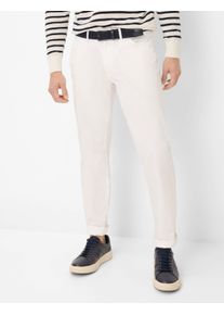 Brax Herren 5-Pocket-Hose "Style CADIZ", weiß, Gr. 32, 78% Baumwolle, 19% Lyocell, 3% Elasthan, Hosen