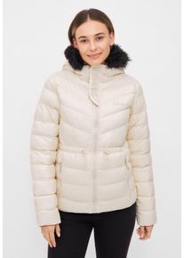Bench. Damen Steppjacke "INKEN", weiß, casual, Gr. 40, unifarben, Web, Steppware, Obermaterial: 100% Polyester, Jacken