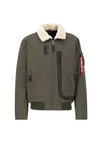 Herren Bomberjacke "Alpha Industries Men - Bomber Jackets DA-3 Bomber", grün, Gr. L, Alpha Industries, Obermaterial: 65% Baumwolle, 35% Nylon, Jacken