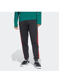 Herren Sporthose "SST TP", rot, sportlich, Gr. XXL, adidas originals, Obermaterial: 70% Polyester, 30% Baumwolle, Hosen, Superstar, Retro Look,