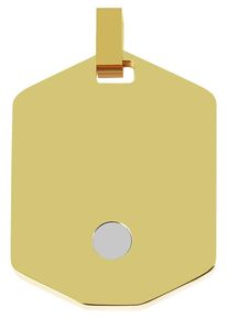 Adelia´s ADELIA ́S Damen Ketten-Anhänger "Neuheit 2025 - trendiger Schmuck Anhänger aus Edelstahl", Edelstahl, gold, Edelstahl, Schmuckanhänger