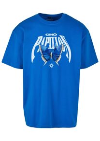 Herren T-Shirt "Upscale by Mister Tee Herren Origami Tee", blau, casual, Gr. L, UPSCALE BY MISTER TEE, unifarben, 100% Baumwolle, Shirts