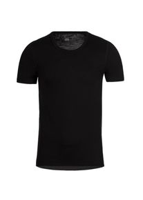 TRIGEMA Damen Funktionsshirt "TRIGEMA T-Shirt aus Merinowolle", schwarz, sportlich, Gr. XL, 80% Wolle (Merinowolle), 20% Polyamid, Shirts