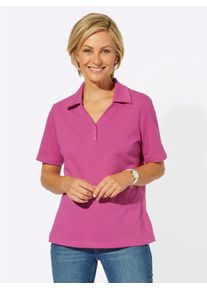 Classic Basics Damen Poloshirt "Shirt", pink, Gr. 40, unifarben, 60% Baumwolle, 40% Polyester, Shirts