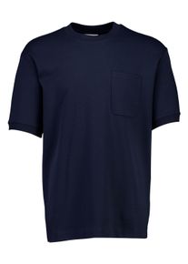 LINDBERGH Herren T-Shirt "LINDBERGH T-shirt", blau, Gr. M, Oberstoff: 85% Baumwolle, 15% Polyester, Shirts