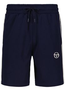 Sergio Tacchini Herren Shorts "PIETRAPERTOSA_ Herren", blau, Gr. S, 100% POLYESTER, Hosen, Kurze Hose Herren, Shorts, Retro, Sporthose, Streetwear,