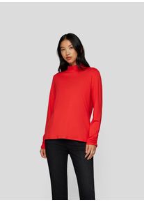 Rabe Damen Print-Shirt "T-Shirt", orange, feminin, Gr. 48, unifarben, 92%Viskose 8%Elastan, Shirts