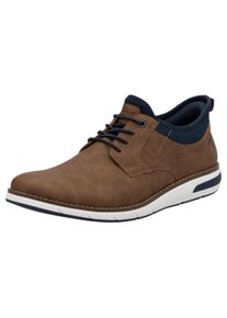Rieker Herren Slip-On Sneaker, Gr. 43, bunt, Lederimitat, Textil, sportlich, Schuhe, Slipper, Schlupfschuh, Halbschuh mit Ready2GO Ausstattung