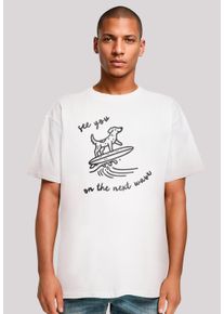F4NT4STIC Herren T-Shirt "See You On The Next Wave", weiß, casual, Gr. XXL, Obermaterial: 100% Baumwolle, Shirts, Premium Qualität