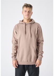 Cleptomanicx Herren Kapuzensweatshirt "Ligull", rot, casual, Gr. XL, meliert, 100% Baumwolle, Sweatshirts, mit lockerem Schnitt