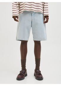 Jack & Jones JACK & JONES Herren Relaxshorts "JJIALEX JJORIGINAL SHORTS SBD 300 SN"blau denim1, modisch, Gr. L, Abriebeffekte, unifarben, Web, Obermaterial: 100%