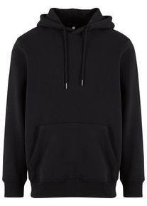 MisterTee Herren Kapuzensweatshirt "MisterTee Basic Hoodie", schwarz, Gr. S, unifarben, 80% Baumwolle, 20% Polyester, Sweatshirts
