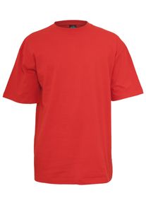 Urban Classics Herren T-Shirt "Urban Classics Herren Tall Tee", rot, casual, Gr. XXL, unifarben, 100% Baumwolle, Shirts