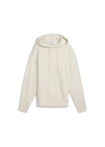 Puma Damen Hoodie "ESS Relaxed Fit Hoodie Damen", weiß, Gr. XS, Obermaterial: 100% Baumwolle; Kapuzenfutter: 100% Baumwolle; Rippe: 4% Elasthan, 96%