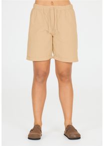 CRUZ Damen Shorts "Emmy", beige, casual, Gr. 48, unifarben, 100% Baumwolle, Hosen, mit verstellbarem Dehnbund