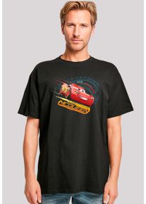 F4NT4STIC Herren T-Shirt "Cars Lightning McQueen", schwarz, casual, Gr. S, Obermaterial: 100% Baumwolle, Shirts, Premium Qualität