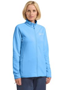 Jack Wolfskin Damen Fleecejacke "BAISELBERG FZ W", blau, Gr. XXL, Obermaterial: 95% POLYESTER, 5% Elastan; Futter: 100% POLYESTER, Jacken