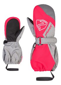 Ziener Kinder Fäustlinge "LAURUS AS MITTEN Junior", grau, Gr. 2,5, Kunstfaser, Handschuhe