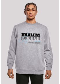 F4NT4STIC Herren Kapuzenpullover "Harlem CREW", grau, casual, Gr. XXXL, Obermaterial: 50% Baumwolle, 50% Polyester, Pullover, Print