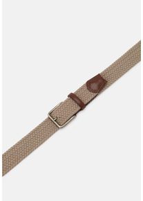 Lloyd Men's Belts Damen Flechtgürtel "Lloyd Belts Herrengürtel 1872", beige, Gr. 95, LLOYD MEN’S BELTS, Kunstfaser, Gürtel
