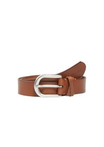 Marc O'Polo MARC O'POLO Damen Ledergürtel "aus robustem Rindleder"classic cognac, casual, Gr. 95, unifarben, Rindsleder, Gürtel