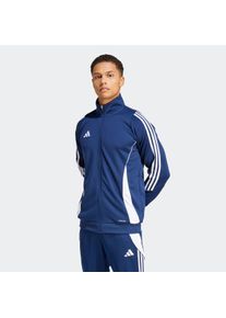 Herren Trainingsjacke "TIRO24 TRJKT", blau, sportlich, Gr. M, adidas Performance, Obermaterial: 100% Polyester, Jacken