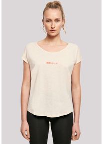 F4NT4STIC Damen T-Shirt "Kanagawa Wave Blue V2", weiß, casual, Gr. XS, Obermaterial: 100% Baumwolle, Shirts, Premium Qualität