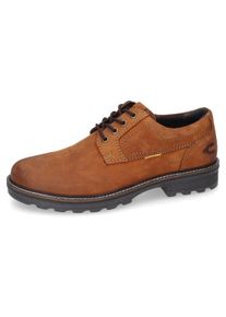 Camel Active Herren Schnürschuh, Gr. 40, braun, Nubukleder, klassisch, Schuhe, Trachtenschuh, Freizeitschuh mit gepolsterter Innensohle