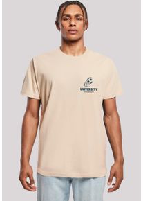 F4NT4STIC Herren T-Shirt "University Soccer Club Classic Minimalist", beige, casual, Gr. XXL, Obermaterial: 100% Baumwolle, Shirts, Premium Qualität