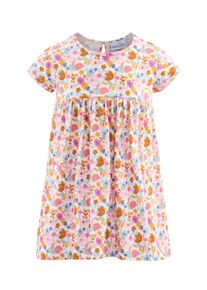 happy girls Mädchen Shirtkleid, bunt, casual, Gr. 110, bedruckt, Jersey, Obermaterial: 100% Baumwolle, Kleider