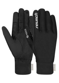 Reusch Kinder Skihandschuhe "Karayel WINDSTOPPER TOUCH-TEC Junior", silber, sportlich, Gr. 5,5, mehrfarbig, 50% Polyamid, 40% Polyester, 10%