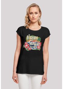 F4NT4STIC Damen T-Shirt "The Beach Boys Musik Band Tropical", schwarz, casual, Gr. XXL, Obermaterial: 100% Baumwolle, Shirts, Premium Qualität