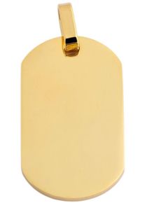 Adelia´s ADELIA ́S Damen Ketten-Anhänger "Neuheit 2025 - modischer Schmuck Anhänger aus Edelstahl", Edelstahl, gold, Edelstahl, Schmuckanhänger