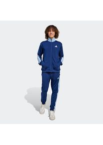 Herren Trainingsanzug "M TR CB TS", blau, sportlich, Gr. S, adidas Sportswear, Obermaterial: 100% Polyester, Sportanzüge