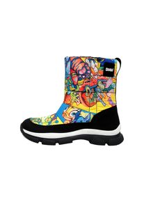 DOGO Damen Snowboots "Nortia Wackadoo Damen Boots / Female", Gr. 37, schwarz, Polyurethan, Schuhe, Vegan