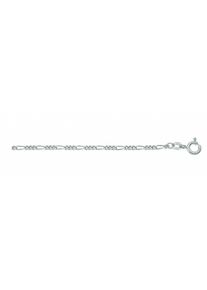 Adelia´s ADELIA ́S Damen Silberkette "925 Silber Figaro Halskette Ø 1,8 mm", 36, Silber 925 (Sterlingsilber), silber, Silber 925 (Sterlingsilber), Halsketten,