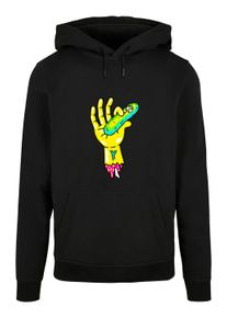 F4NT4STIC Herren Rundhalspullover "F4NT4STIC Herren", schwarz, casual, Gr. L, unifarben, 50% Baumwolle, 50% Polyester, Pullover