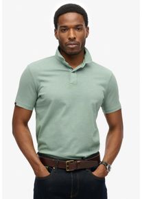 Superdry Herren Poloshirt "ESSENTIAL JERSEY POLO", grau, modisch, Gr. M, unifarben, Single Jersey, Obermaterial: 100% Baumwolle, Shirts