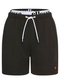 Ellesse Jungen Badeshorts, schwarz, sportlich, Gr. 128, Obermaterial: 100% Polyester, Badehosen, für Kinder