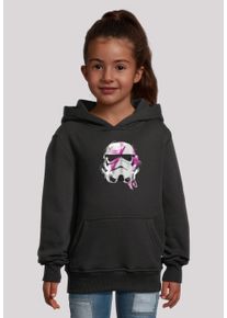 F4NT4STIC Mädchen Kapuzenpullover "Star Wars Stormtrooper Sketch", schwarz, casual, Gr. 158, Obermaterial: 65% Baumwolle, 35% Polyester, Pullover,