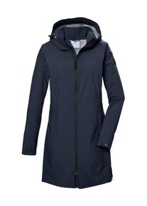 G.I.G.A. by Killtec Damen Softshellparka "GS 76 WMN SFTSHLL PRK", blau, sportlich, Gr. 40, G.I.G.A. DX BY KILLTEC, Oberstoff: Oberseite: 100% Polyester, Rückseite: 100%