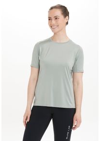 ELITE LAB Damen Funktionsshirt "Tech Elite X1", grau, sportlich, Gr. 38, unifarben, 93% Polyester, 7% Elasthan, Shirts, mit
