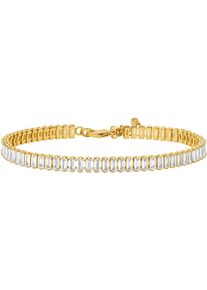 Michael Kors Damen Armband "Schmuck Geschenk Metall Armkette Tennis, MKJ8415CZ710", Metall, gold, Metall, Armbänder, mit Zirkonia (synth.)