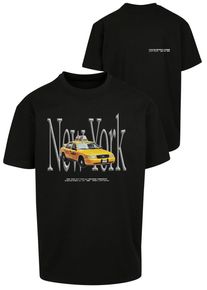 Herren T-Shirt "Upscale by Mister Tee Herren NY Taxi Oversize Tee", schwarz, casual, Gr. L, UPSCALE BY MISTER TEE, unifarben, 100% Baumwolle, Shirts